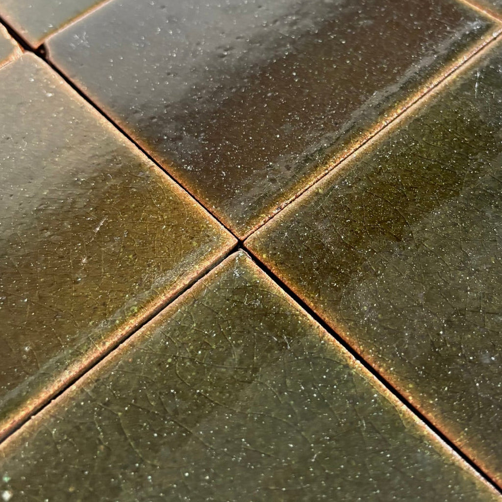 Tierra Square Oscuro by Tiles of Ezra