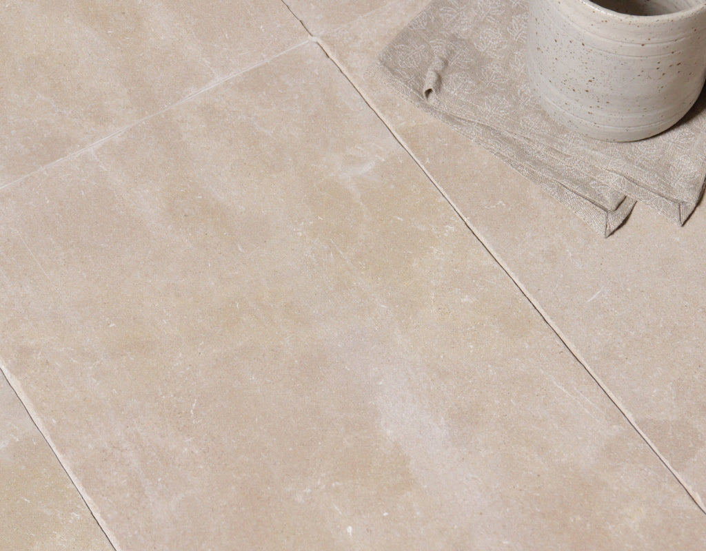 Moroccan Limestone Plate Meknes by Tiles of Ezra