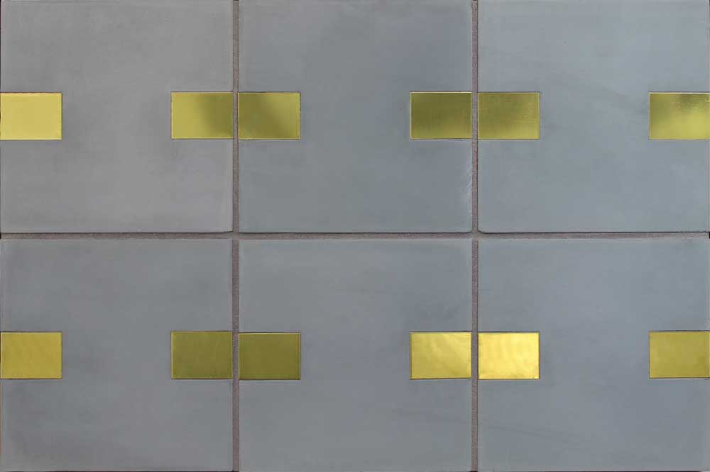 Kavim 1 | Gray W/Brass by Tabarka Studio