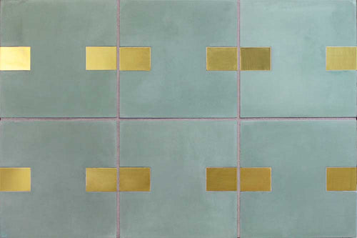 Kavim 1 | Green W/Brass by Tabarka Studio