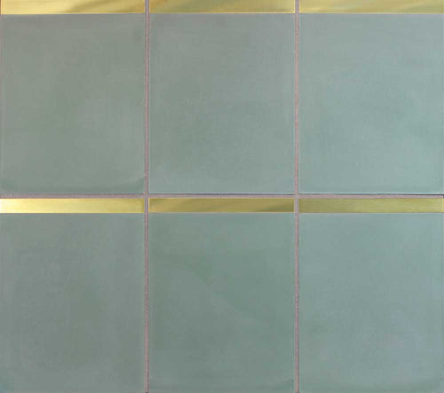 Kavim 2 | Green W/Brass by Tabarka Studio