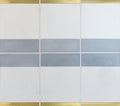 Kavim 3 | White & Gray W/Brass by Tabarka Studio