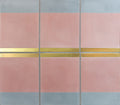 Kavim 3 | Rose & Gray W/Brass by Tabarka Studio