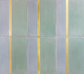 Kavim 4 | Green & Gray W/Brass by Tabarka Studio