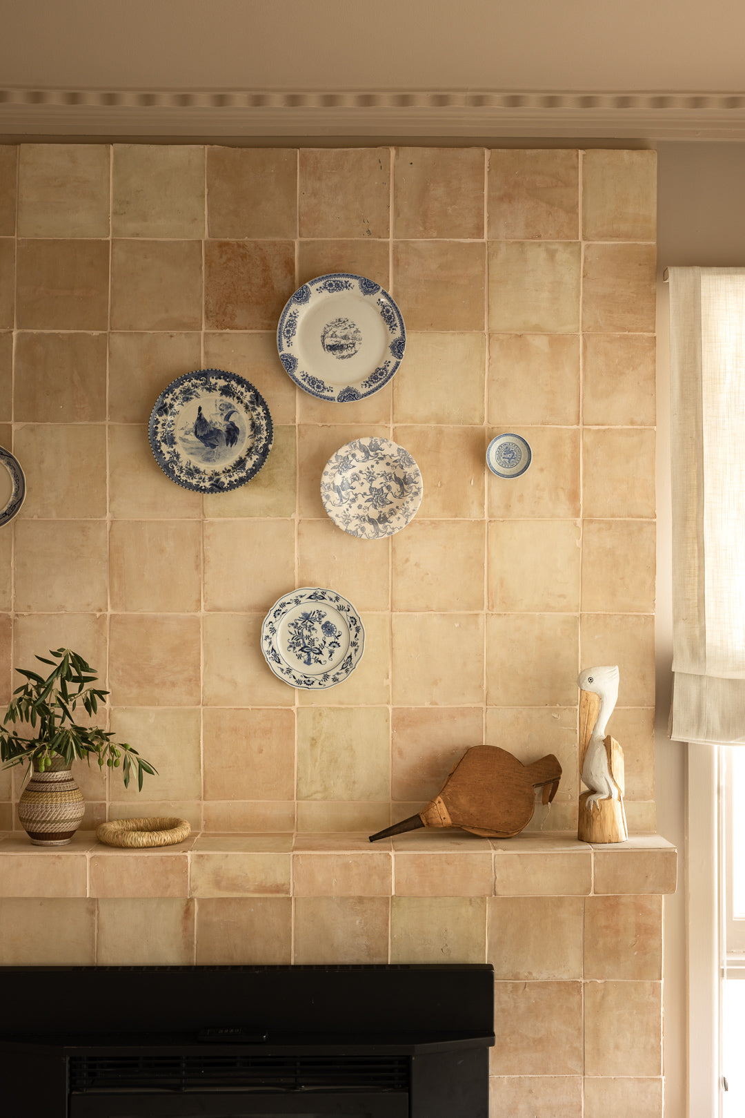Moroccan Zellige Panel Clay by Tiles of Ezra