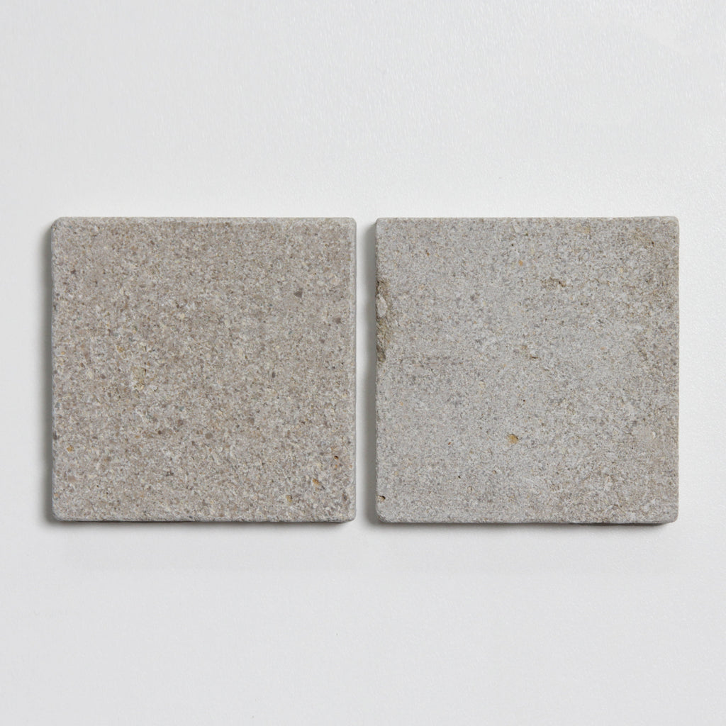Moroccan Limestone Square Sahara by Tiles of Ezra