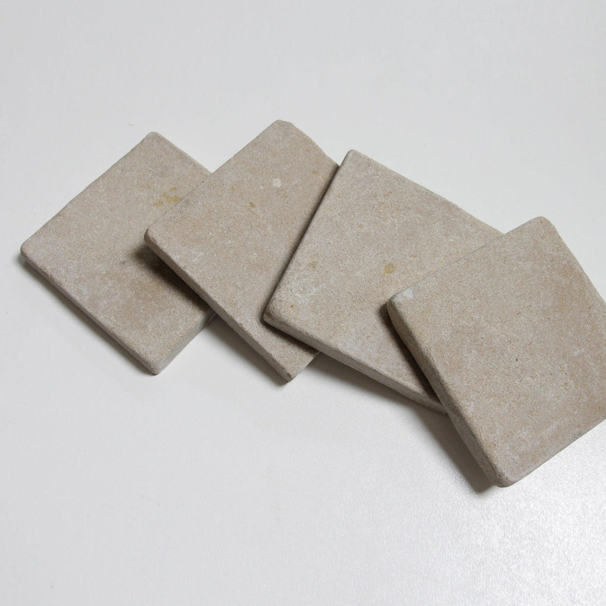 Moroccan Limestone Square Meknes by Tiles of Ezra