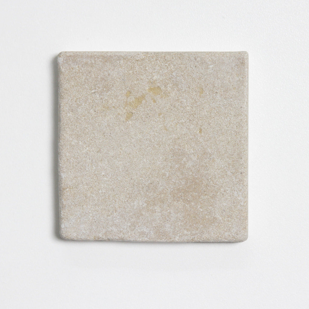 Moroccan Limestone Square Meknes by Tiles of Ezra