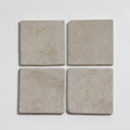 Moroccan Limestone Square Meknes by Tiles of Ezra
