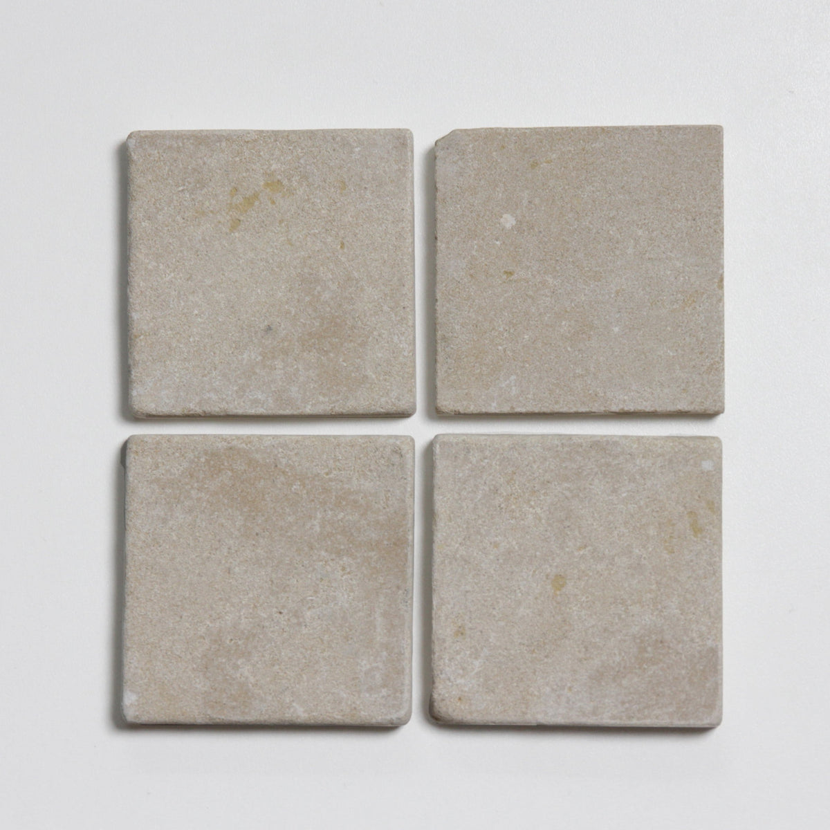 Moroccan Limestone Square Meknes by Tiles of Ezra