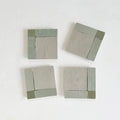 Moroccan Zellige Palacio Mosaic Moss + Avocado + Chameleon by Tiles of Ezra