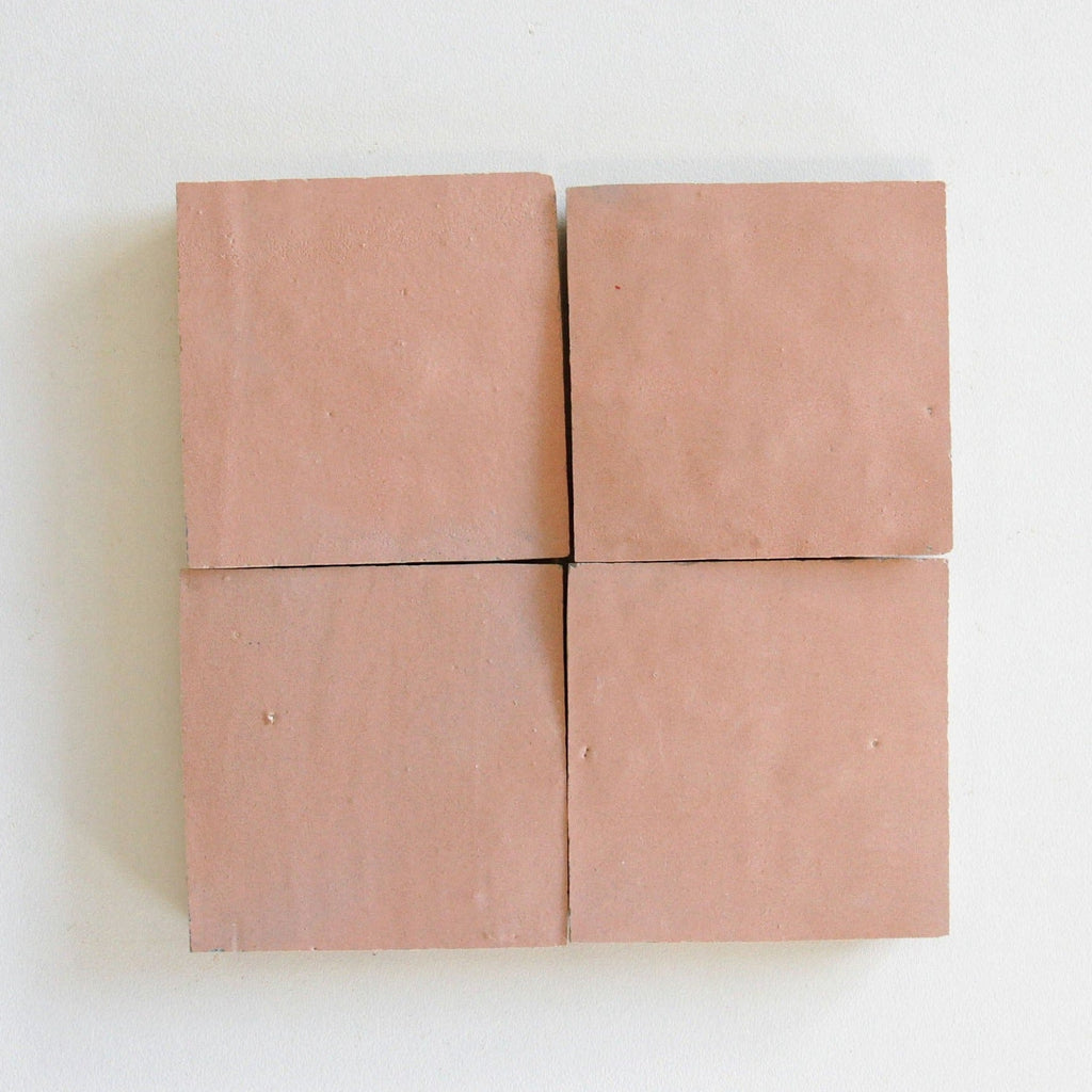 Moroccan Zellige Square Melocoton by Tiles of Ezra