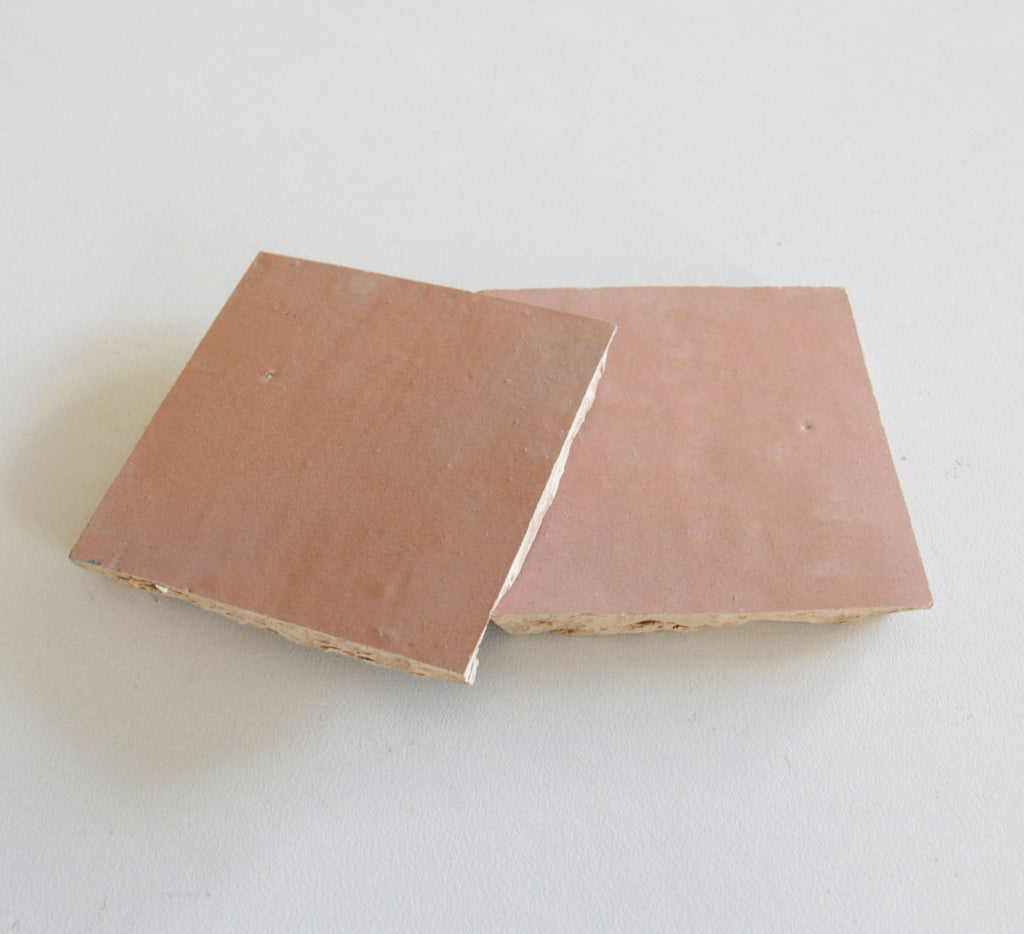 Moroccan Zellige Square Melocoton by Tiles of Ezra