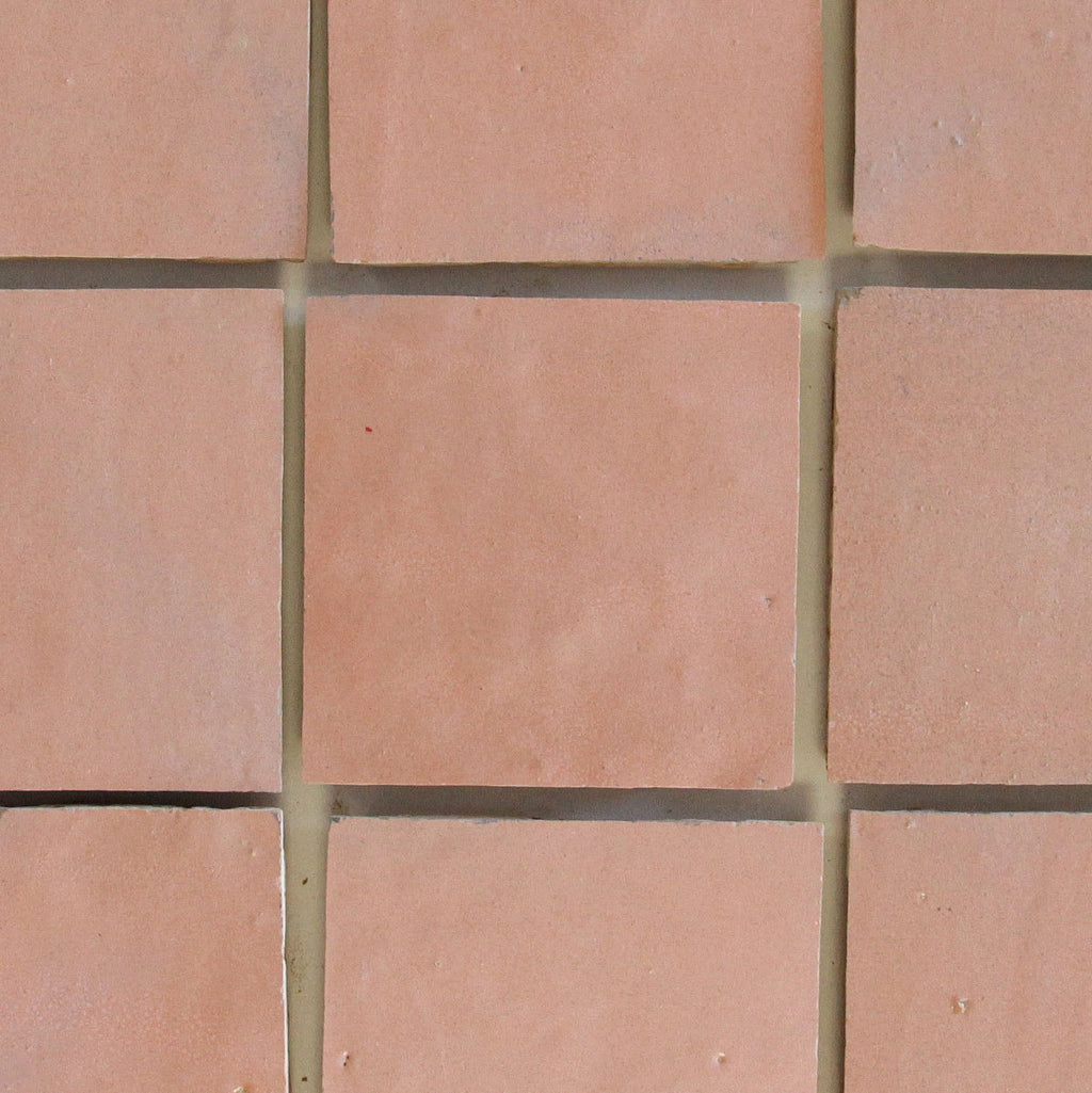 Moroccan Zellige Square Melocoton by Tiles of Ezra