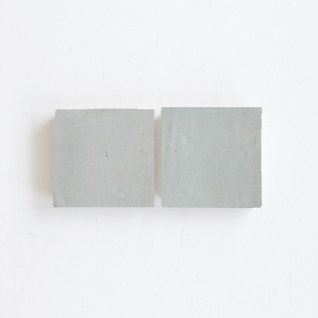 Moroccan Zellige Square Mint by Tiles of Ezra