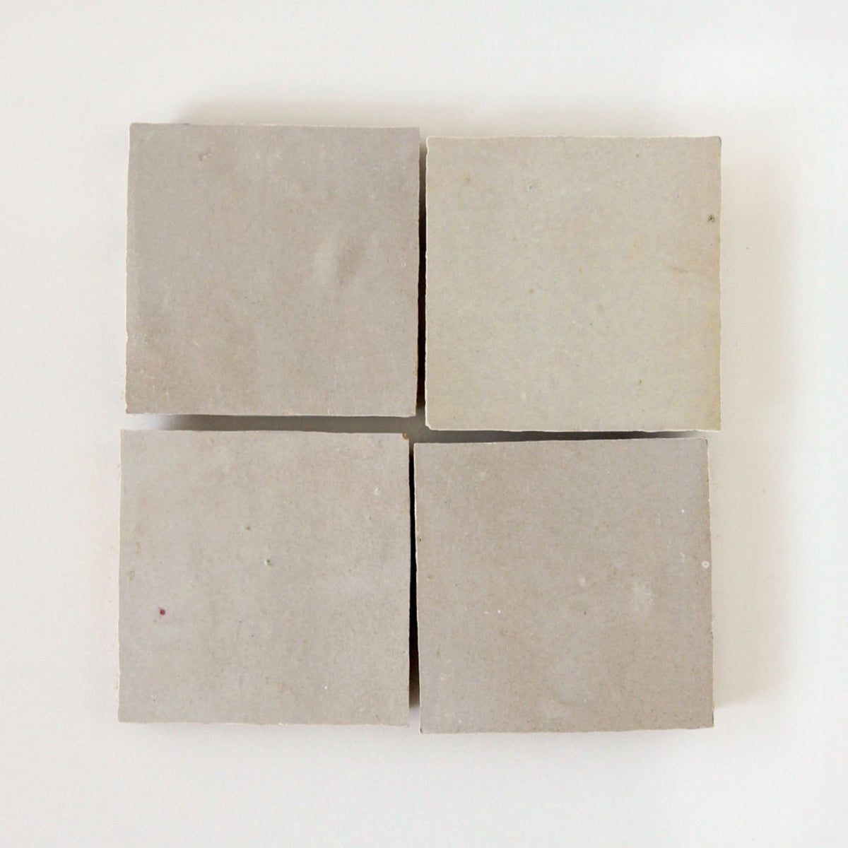 Moroccan Zellige Square Oat by Tiles of Ezra