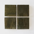 Moroccan Zellige Square Oliva by Tiles of Ezra