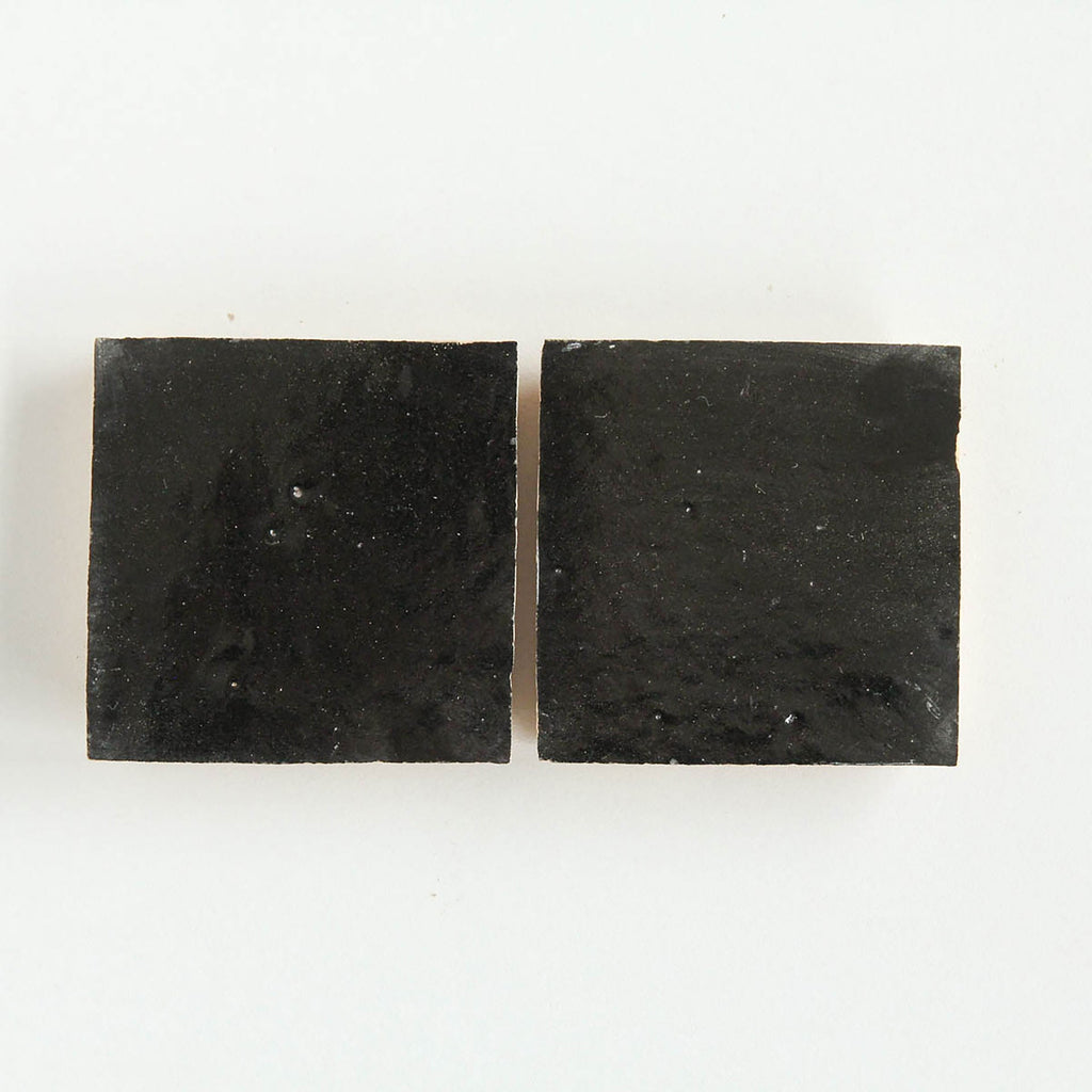 Moroccan Zellige Square Black by Tiles of Ezra