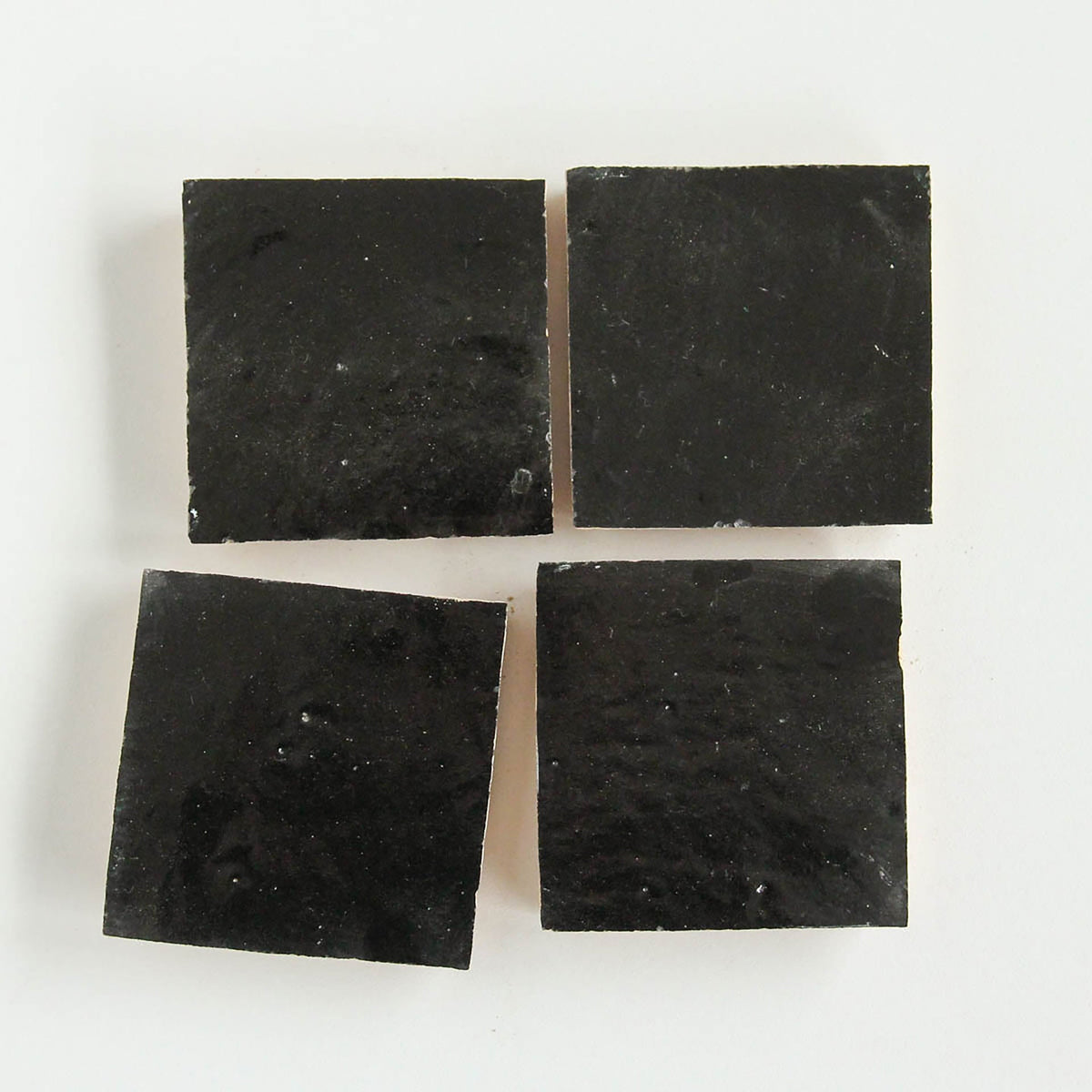 Moroccan Zellige Square Black by Tiles of Ezra