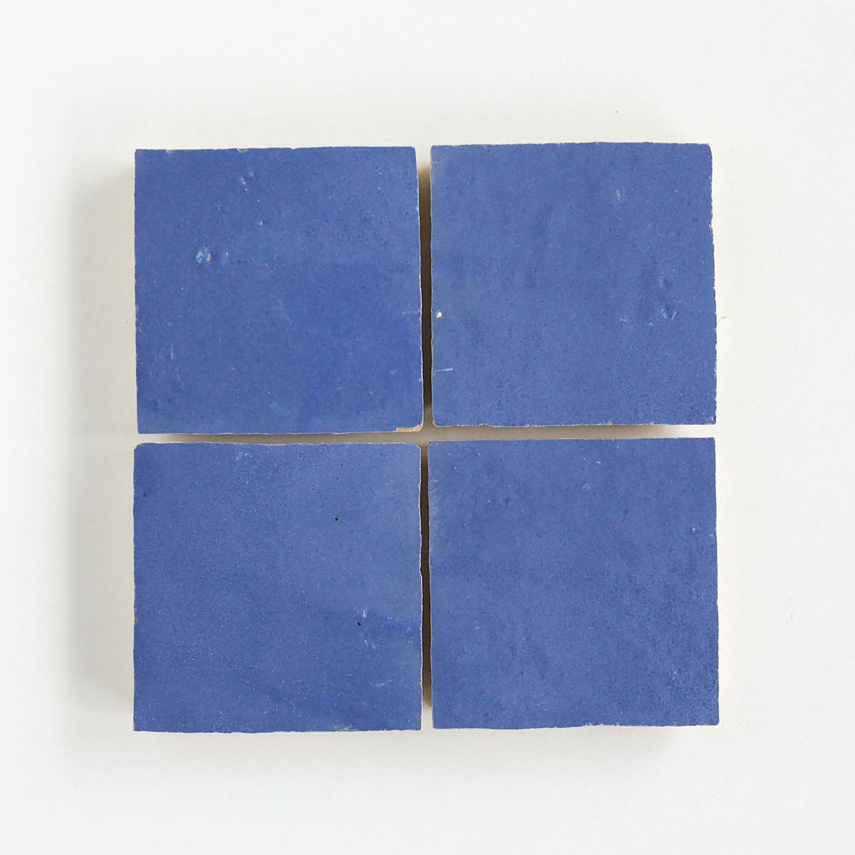 Moroccan Zellige Square Chefchaouen Zellige by Tiles of Ezra