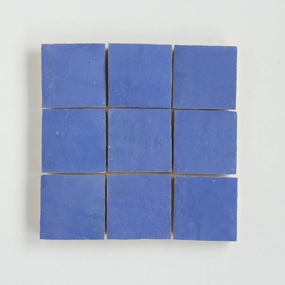 Moroccan Zellige Square Chefchaouen Zellige by Tiles of Ezra