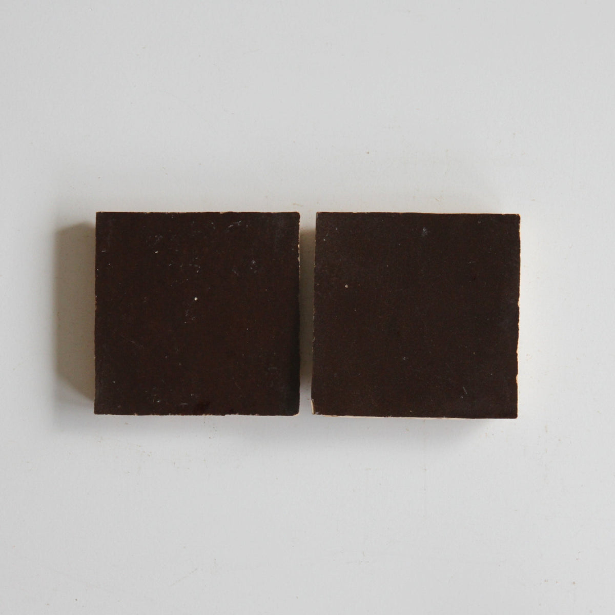 Moroccan Zellige Square Chocolate by Tiles of Ezra