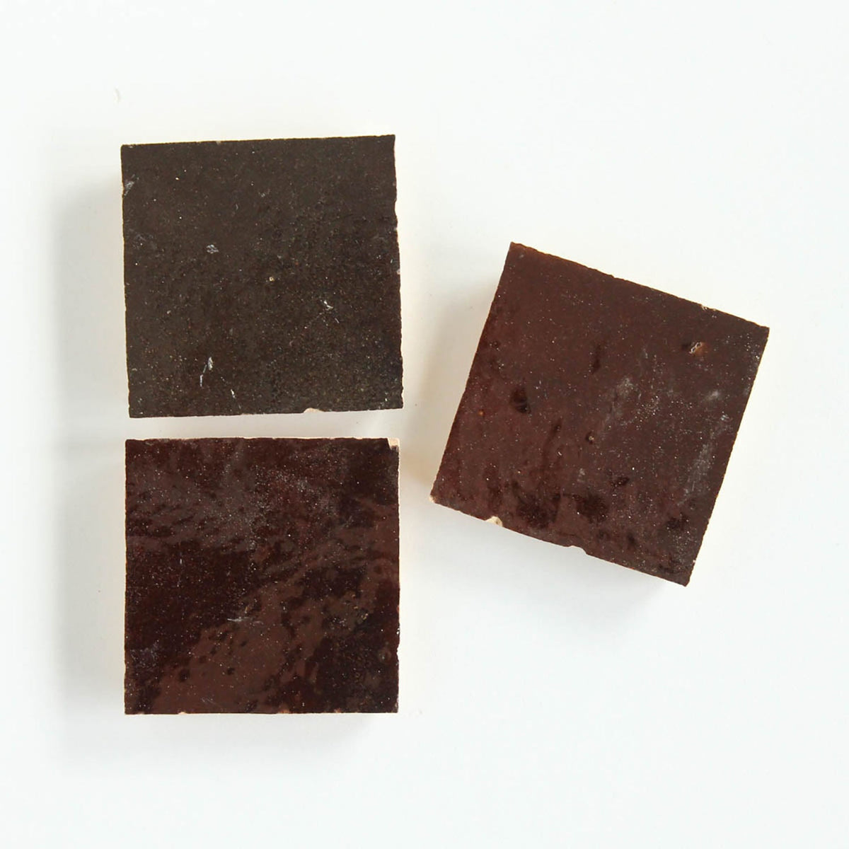 Moroccan Zellige Square Chocolate by Tiles of Ezra