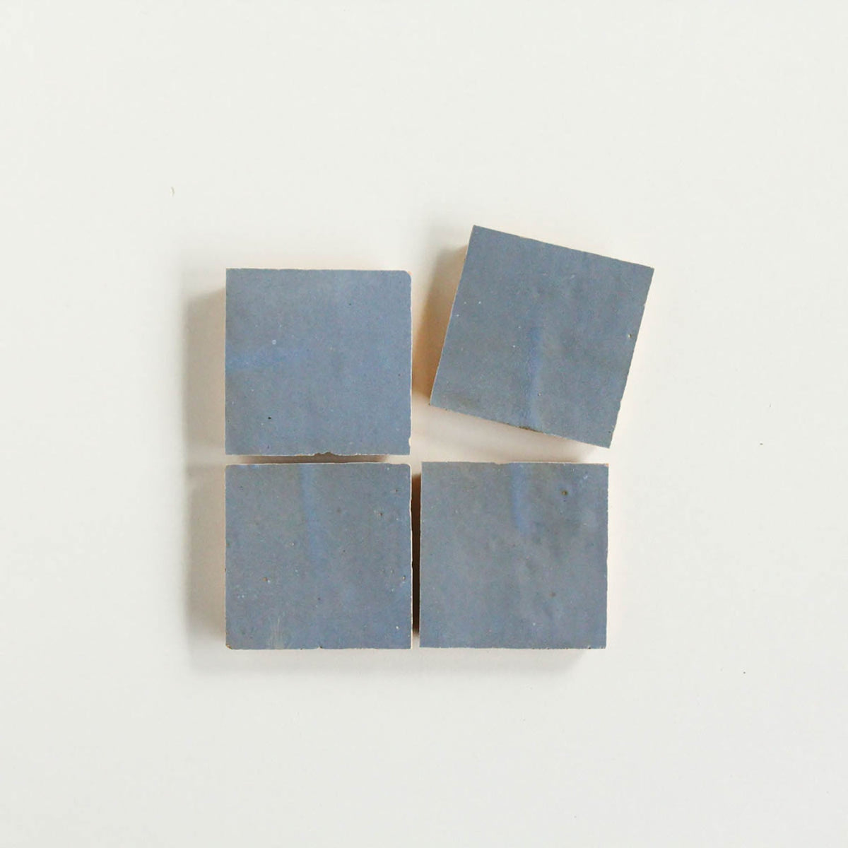 Moroccan Zellige Square Clear Sky by Tiles of Ezra