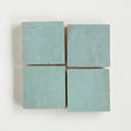Moroccan Zellige Square Cool Breeze by Tiles of Ezra