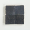 Moroccan Zellige Square Dark Grey by Tiles of Ezra