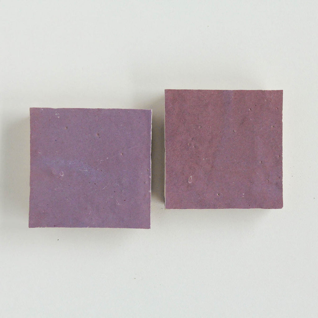 Moroccan Zellige Square Eggplant by Tiles of Ezra