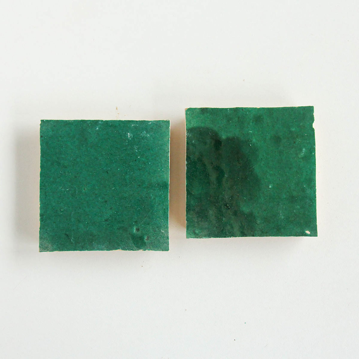 Moroccan Zellige Square Forest by Tiles of Ezra