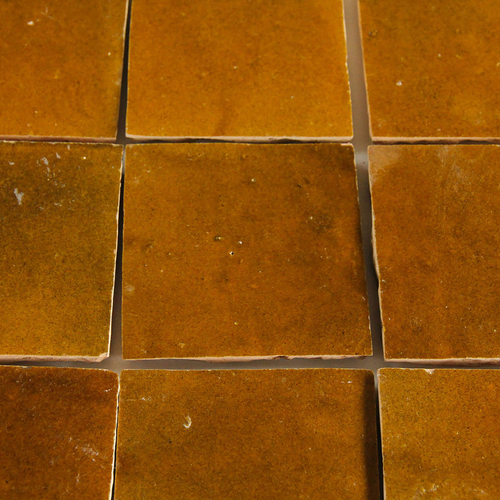 Moroccan Zellige Square Manuka by Tiles of Ezra