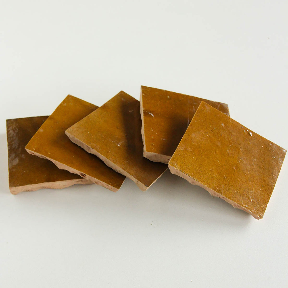 Moroccan Zellige Square Manuka by Tiles of Ezra