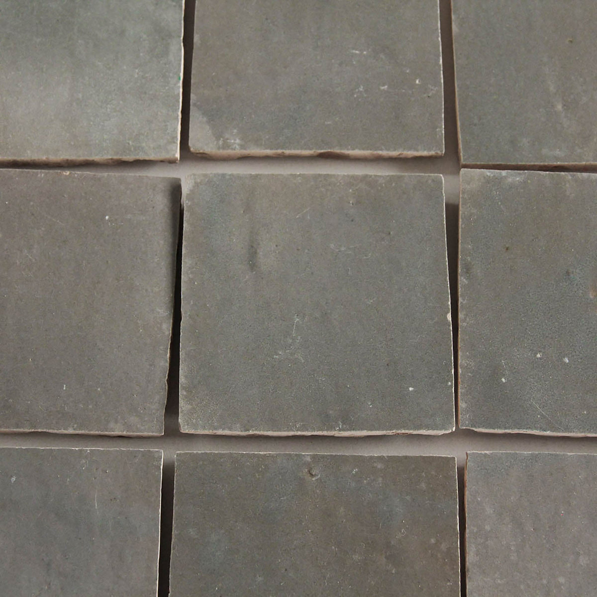 Moroccan Zellige Square Mushroom by Tiles of Ezra