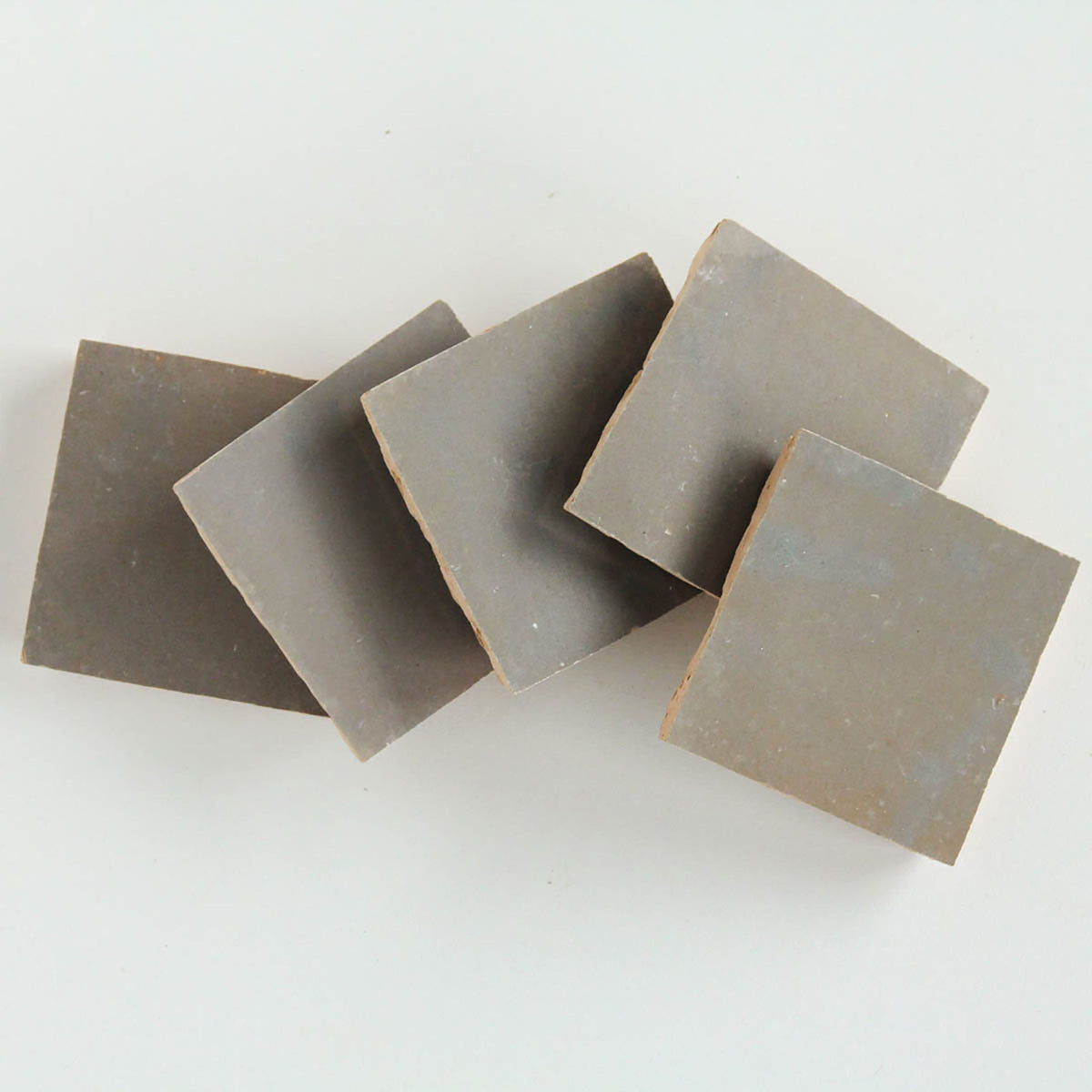 Moroccan Zellige Square Mushroom by Tiles of Ezra