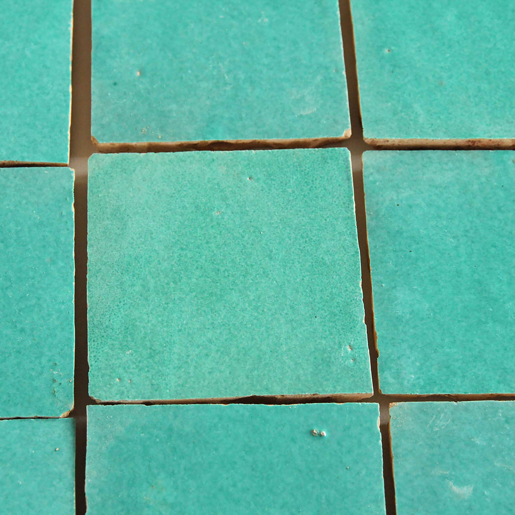 Moroccan Zellige Square Poseidon by Tiles of Ezra