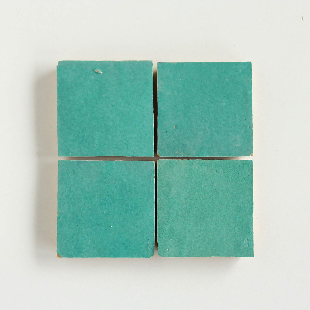 Moroccan Zellige Square Poseidon by Tiles of Ezra