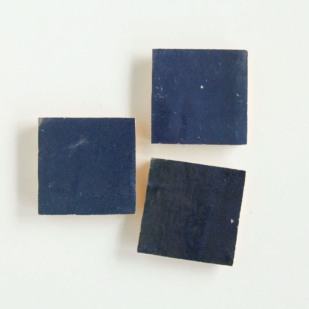 Moroccan Zellige Square Royal Blue by Tiles of Ezra