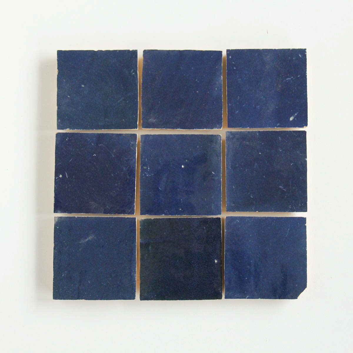 Moroccan Zellige Square Royal Blue by Tiles of Ezra