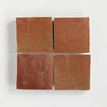 Moroccan Zellige Square Rust by Tiles of Ezra