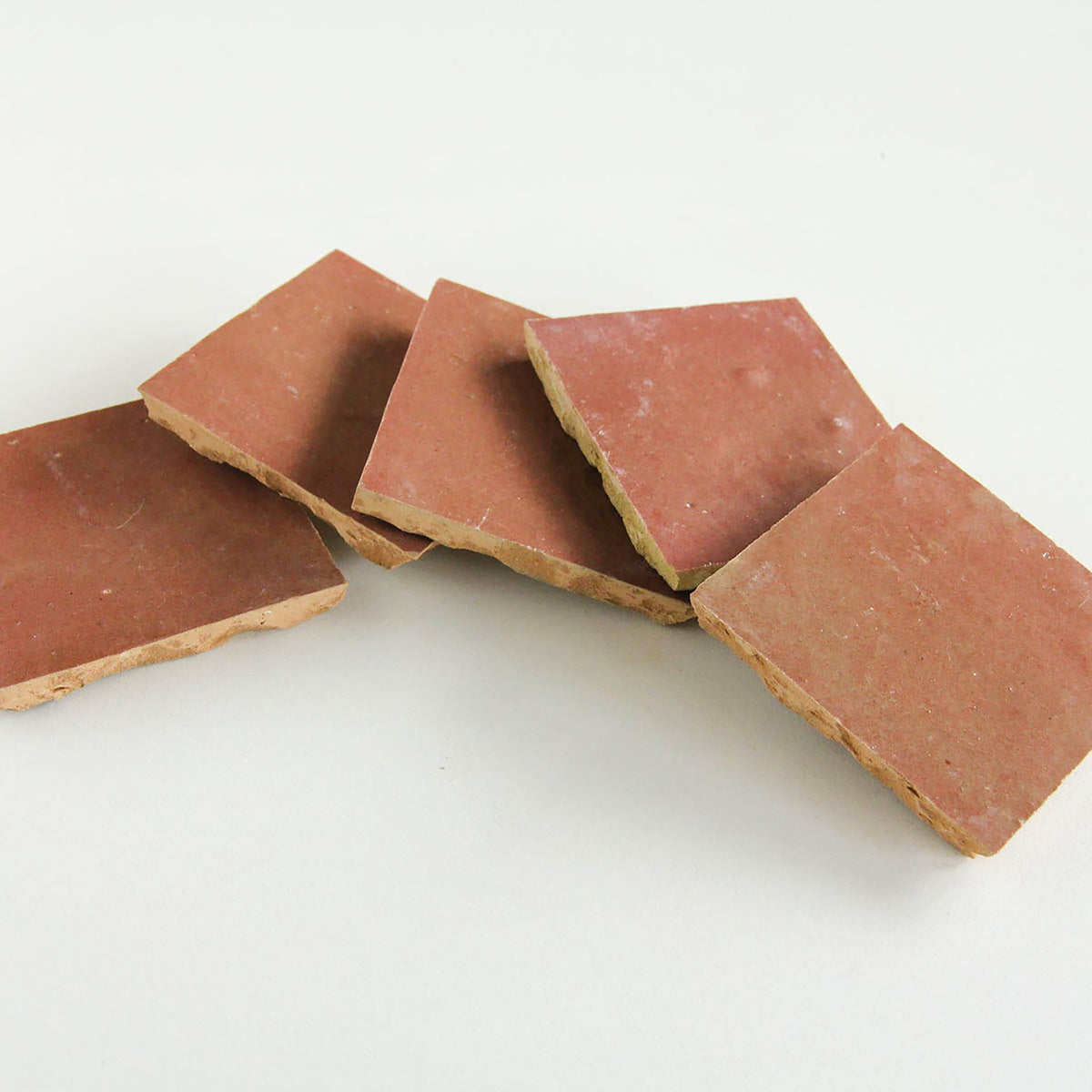 Moroccan Zellige Square Rust by Tiles of Ezra