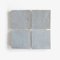 Moroccan Zellige Square Duck Egg Blue by Tiles of Ezra