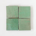 Moroccan Zellige Square Avocado by Tiles of Ezra