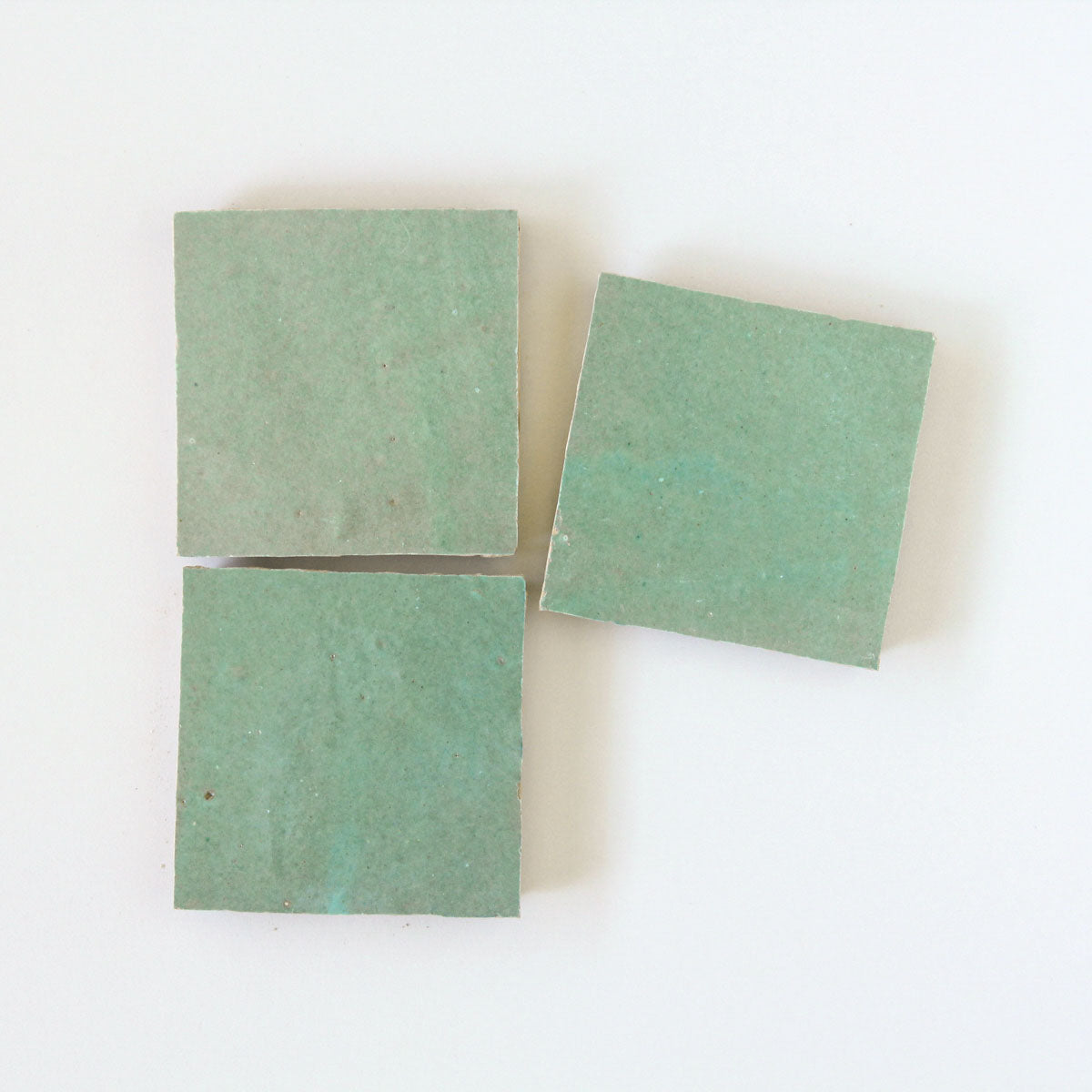 Moroccan Zellige Square Avocado by Tiles of Ezra