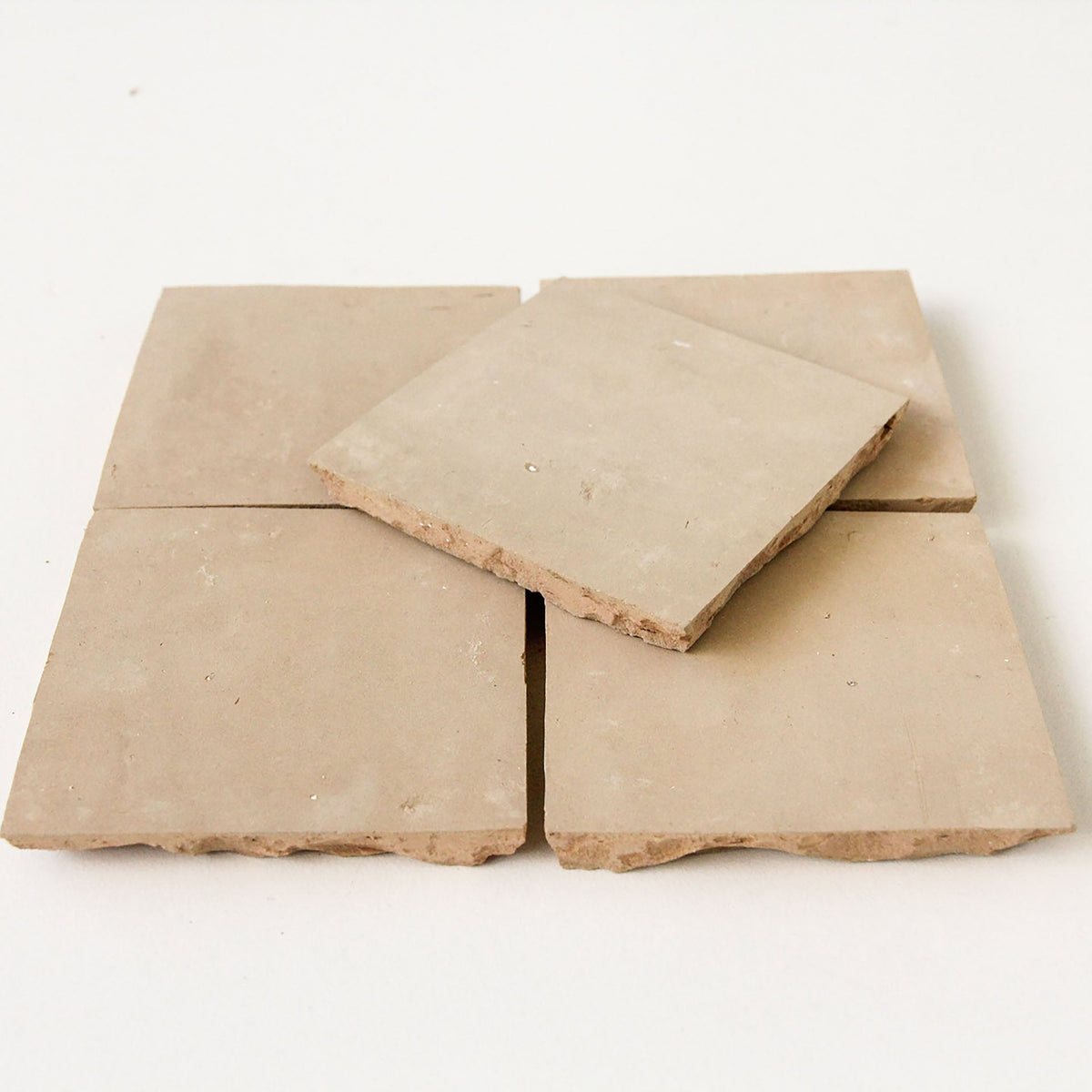 Moroccan Zellige Square Clay by Tiles of Ezra