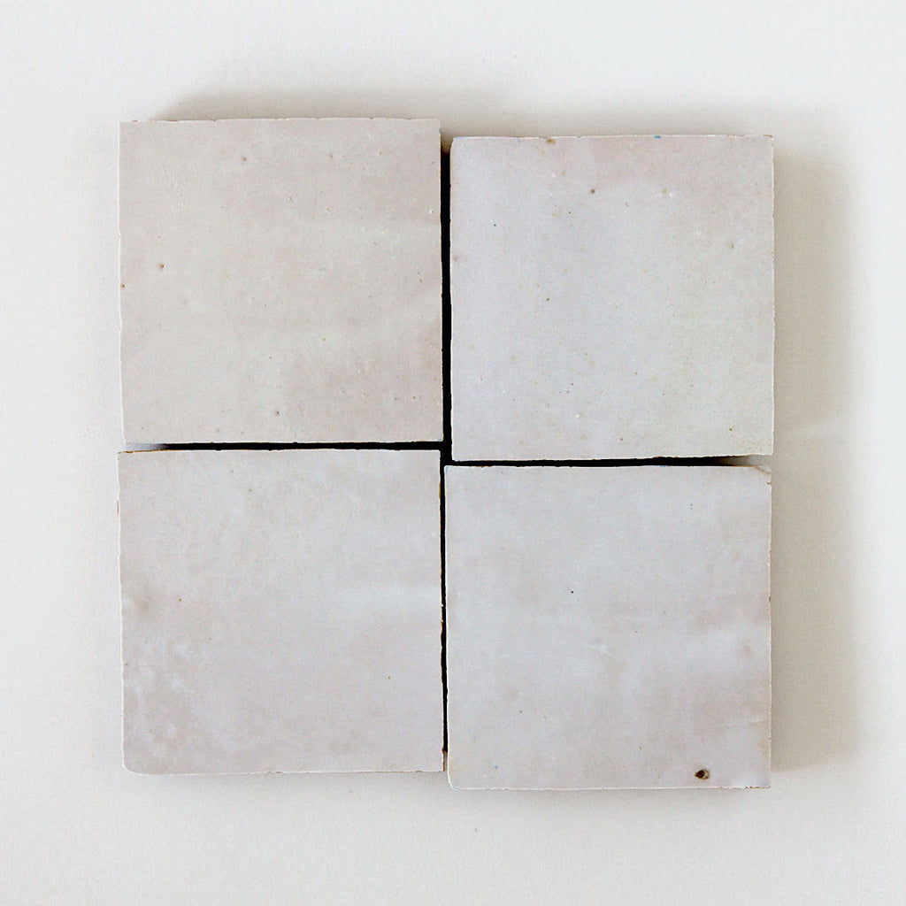 Moroccan Zellige Square Dust by Tiles of Ezra