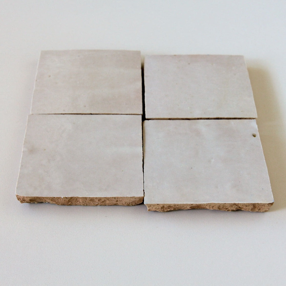 Moroccan Zellige Square Dust by Tiles of Ezra