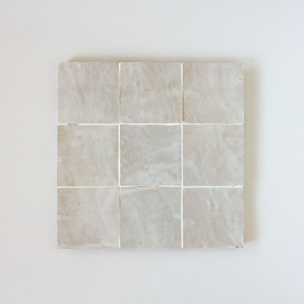 Moroccan Zellige Square Dust by Tiles of Ezra