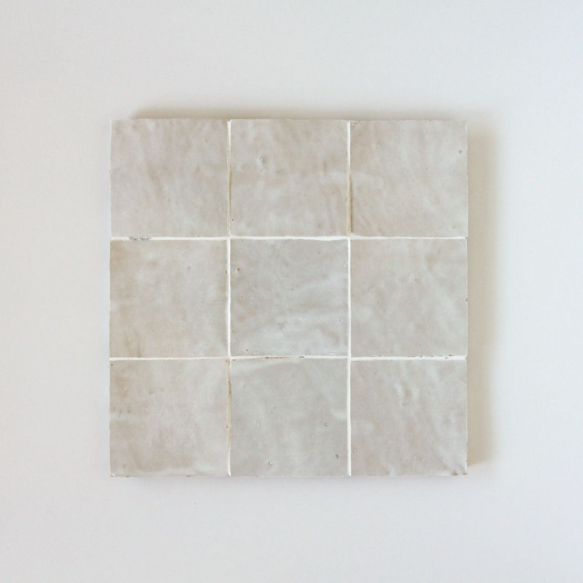Moroccan Zellige Square Dust by Tiles of Ezra